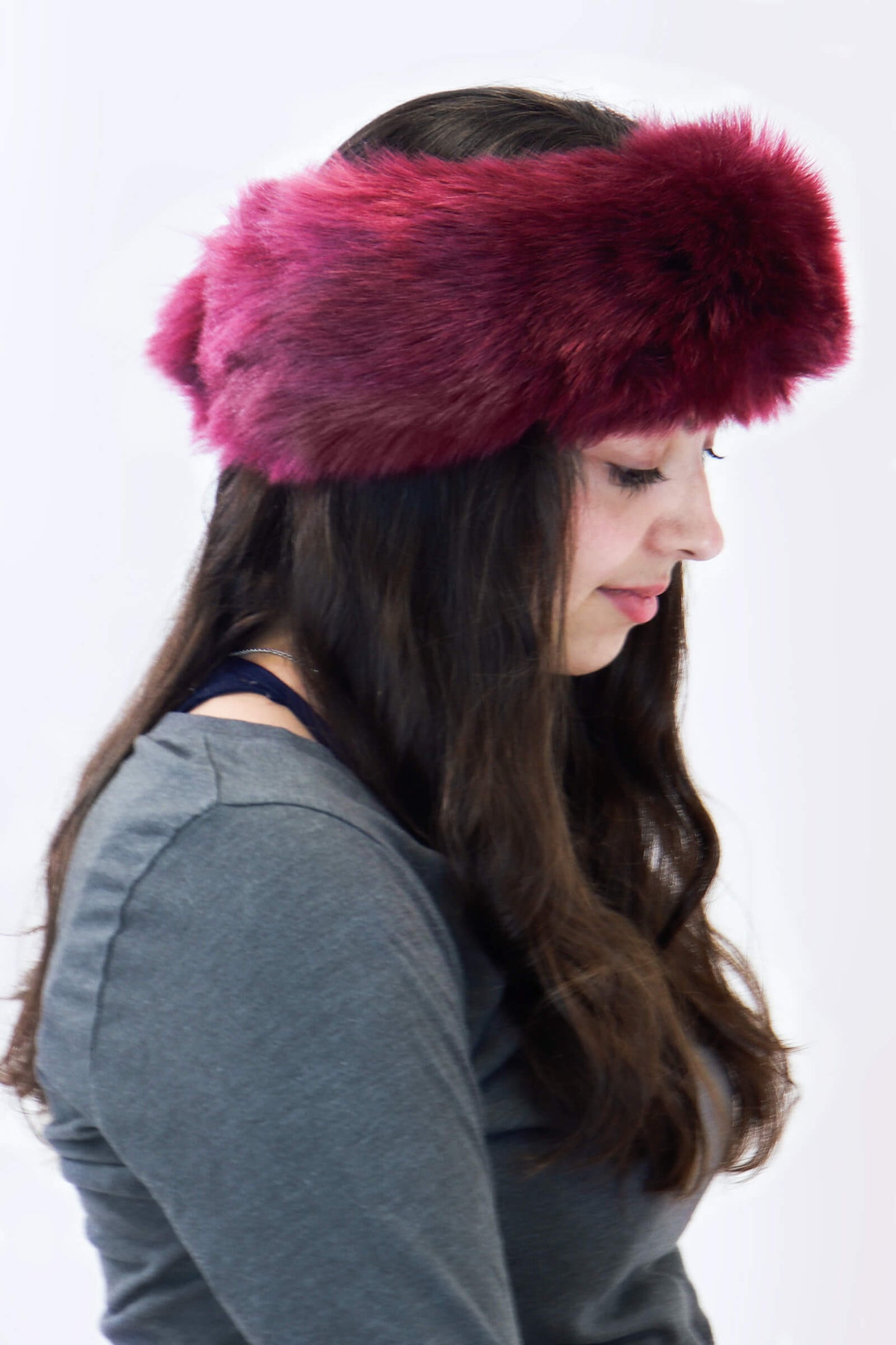 Faux Fox Fur Headband/Scarf