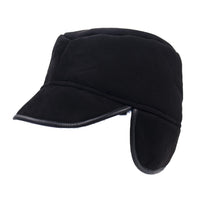 Faux Shearling Cabbie Hat