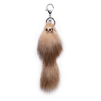 Fox Fur Creature Keychain