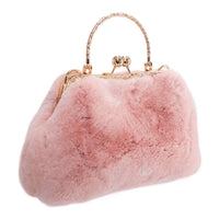 Rex Rabbit Fur Handbag 