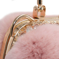 Rex Rabbit Fur Handbag 