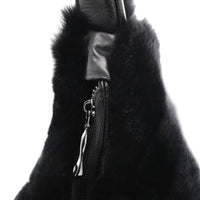 Rex Rabbit Fur Shoulder Bag