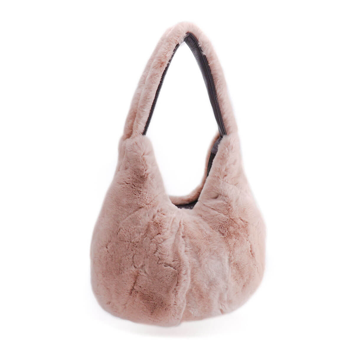 Rex Rabbit Fur Shoulder Bag