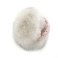 Children's Faux Fox Fur Earmuff with Bling Band