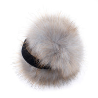 Children's Faux Fox Fur Earmuffs with Velvet Band