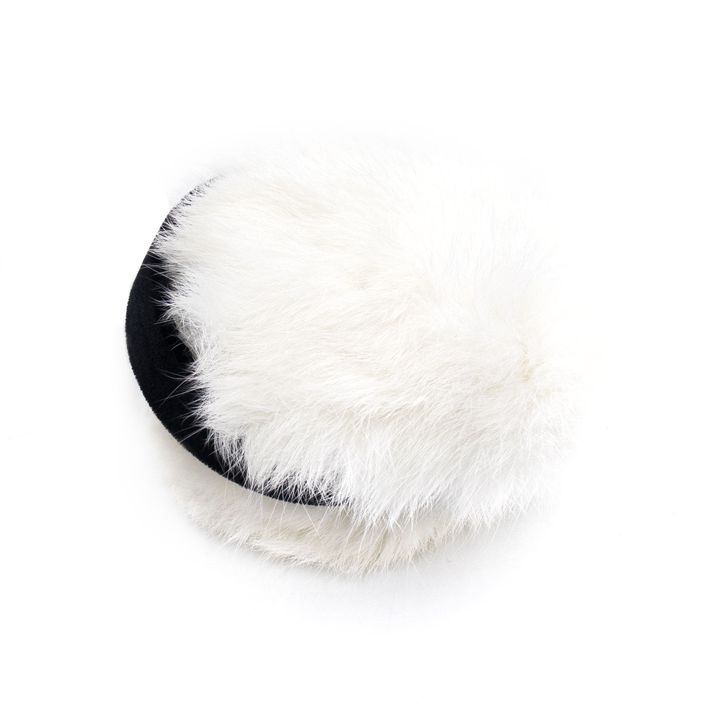 Children's Rabbit Fur Earmuffs with Velvet Band