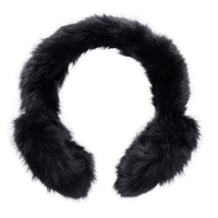 Long Haired Rabbit Earmuff with Halo Band