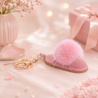 Mini Slipper Keychain