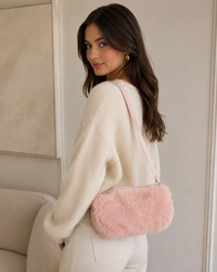 Rabbit Fur Muff Bag