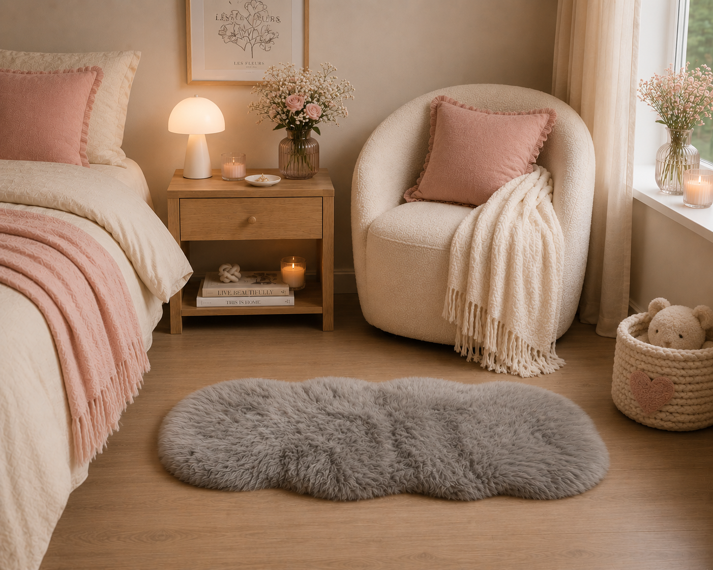 Faux Fur Rug