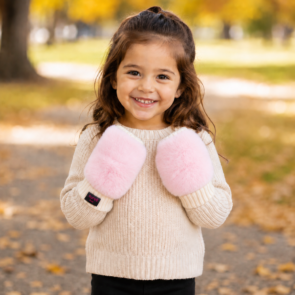 Children's Fingerless Gloves