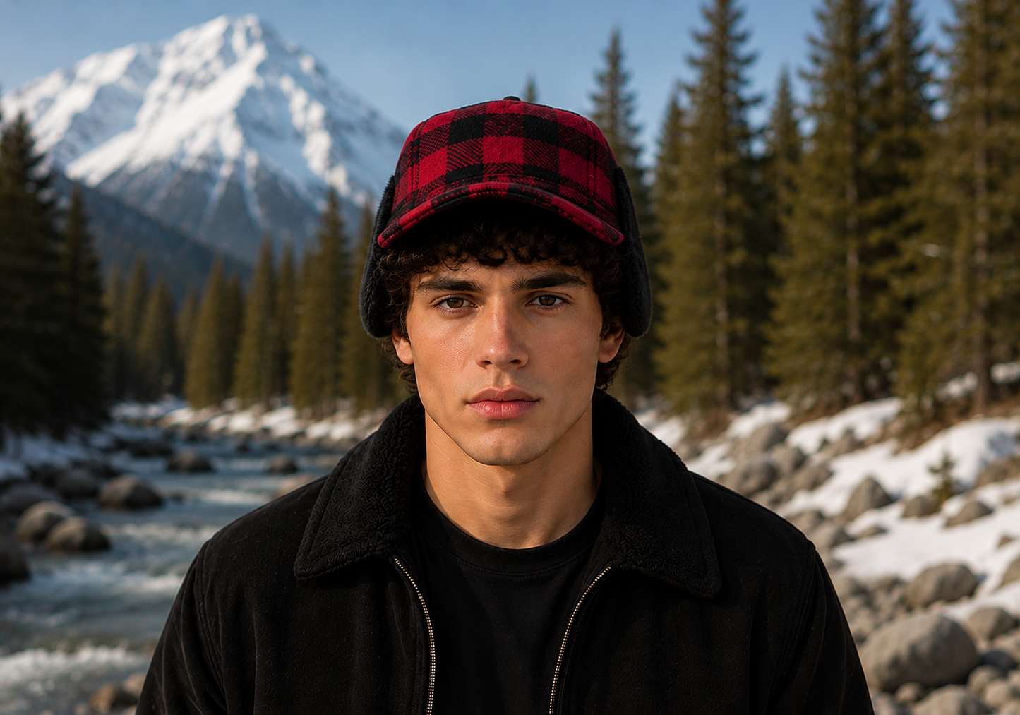 Men's Faux Shearling Fudd Hat