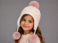 Kid's Knit Trapper Hat