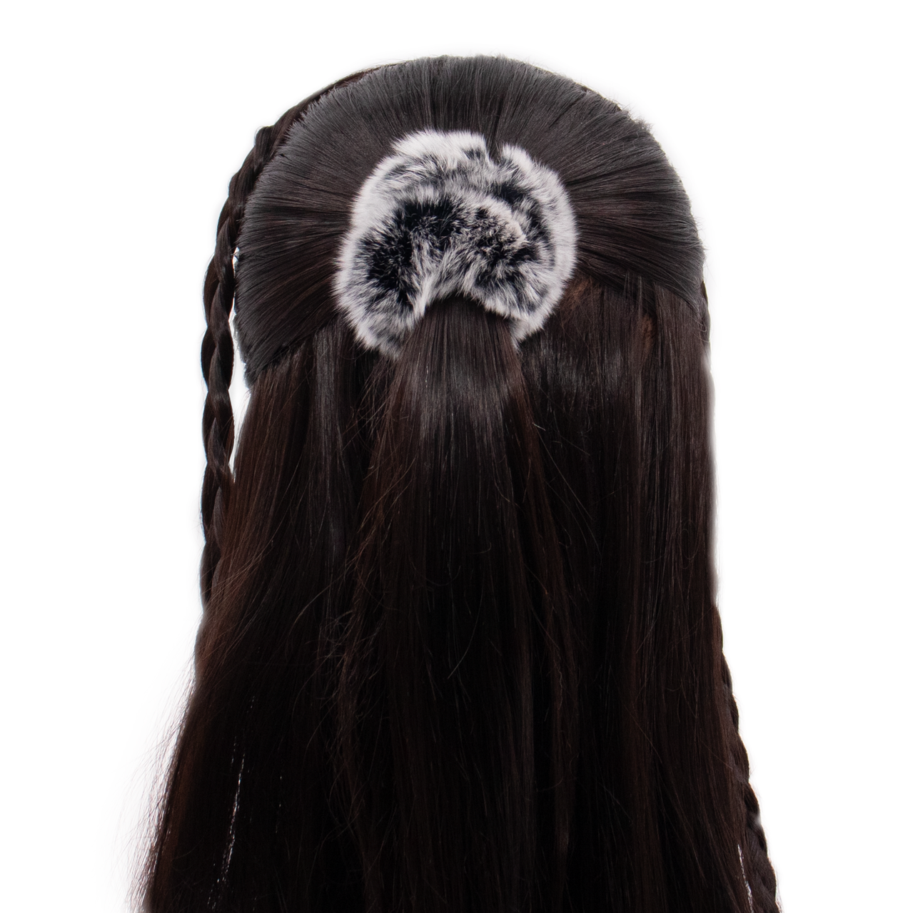 Rex Rabbit Fur Scrunchie