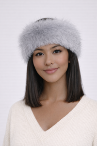 Faux Fox Fur Headband/Scarf