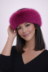 Faux Fox Fur Headband/Scarf
