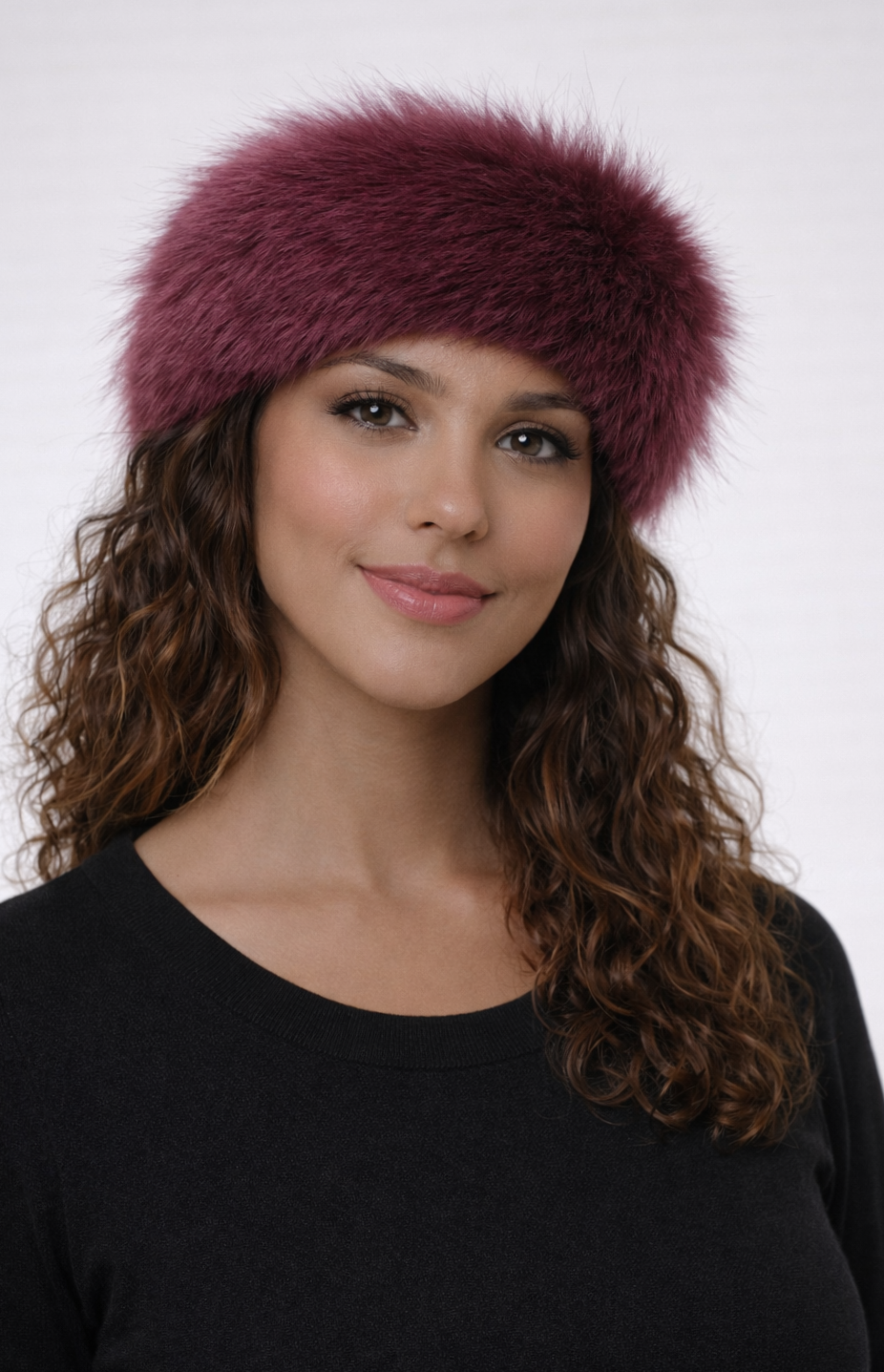 Faux Fox Fur Headband/Scarf