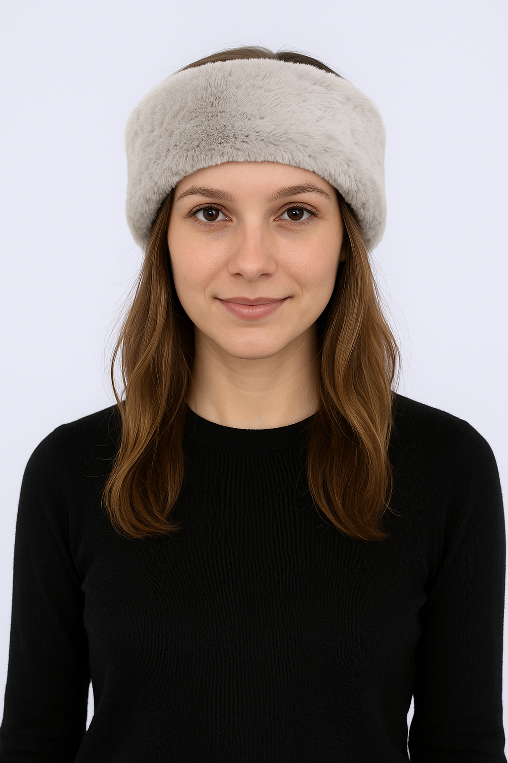 Faux Rex Rabbit Fur Headband/Scarf