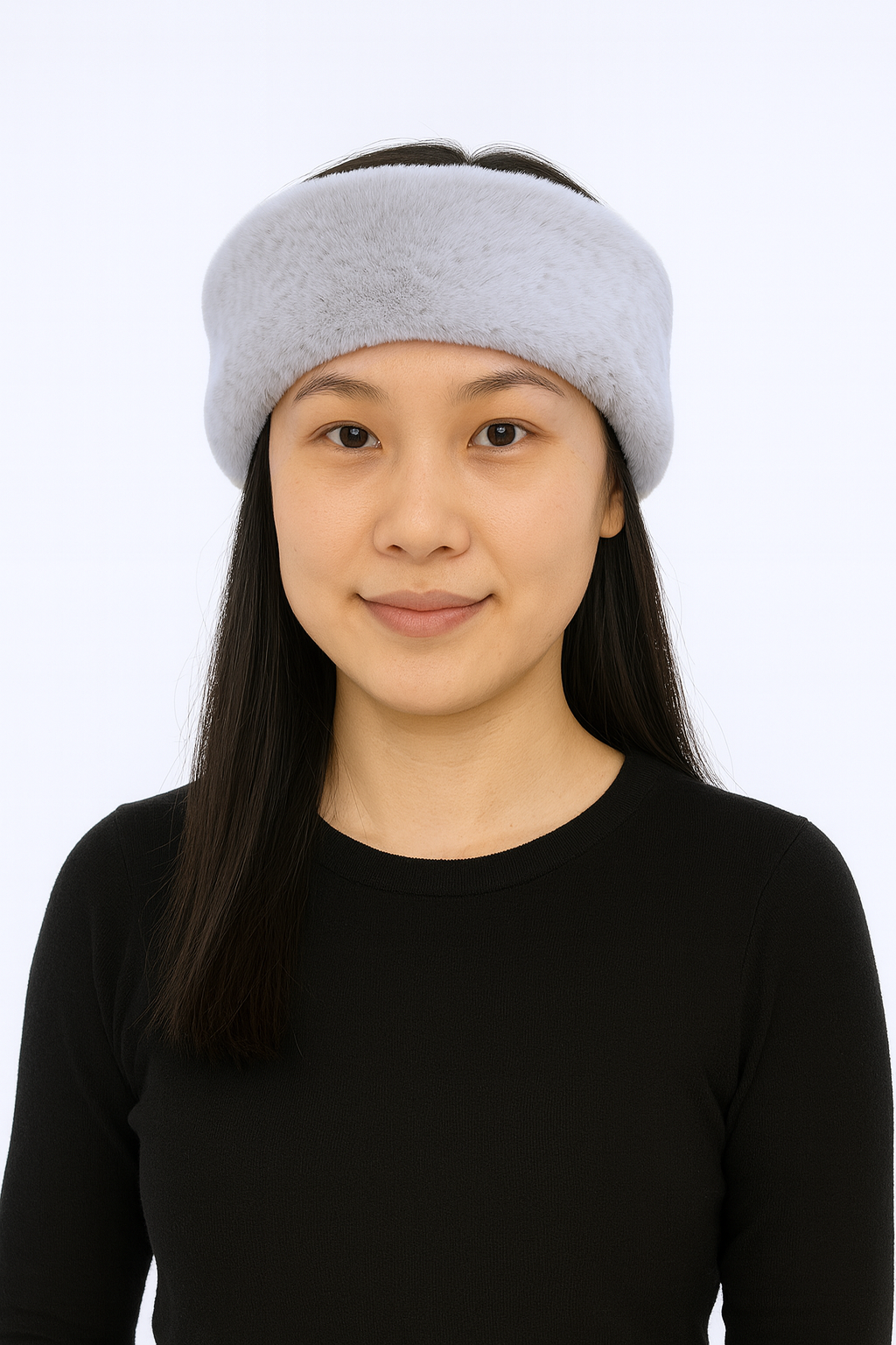 Faux Rex Rabbit Fur Headband/Scarf