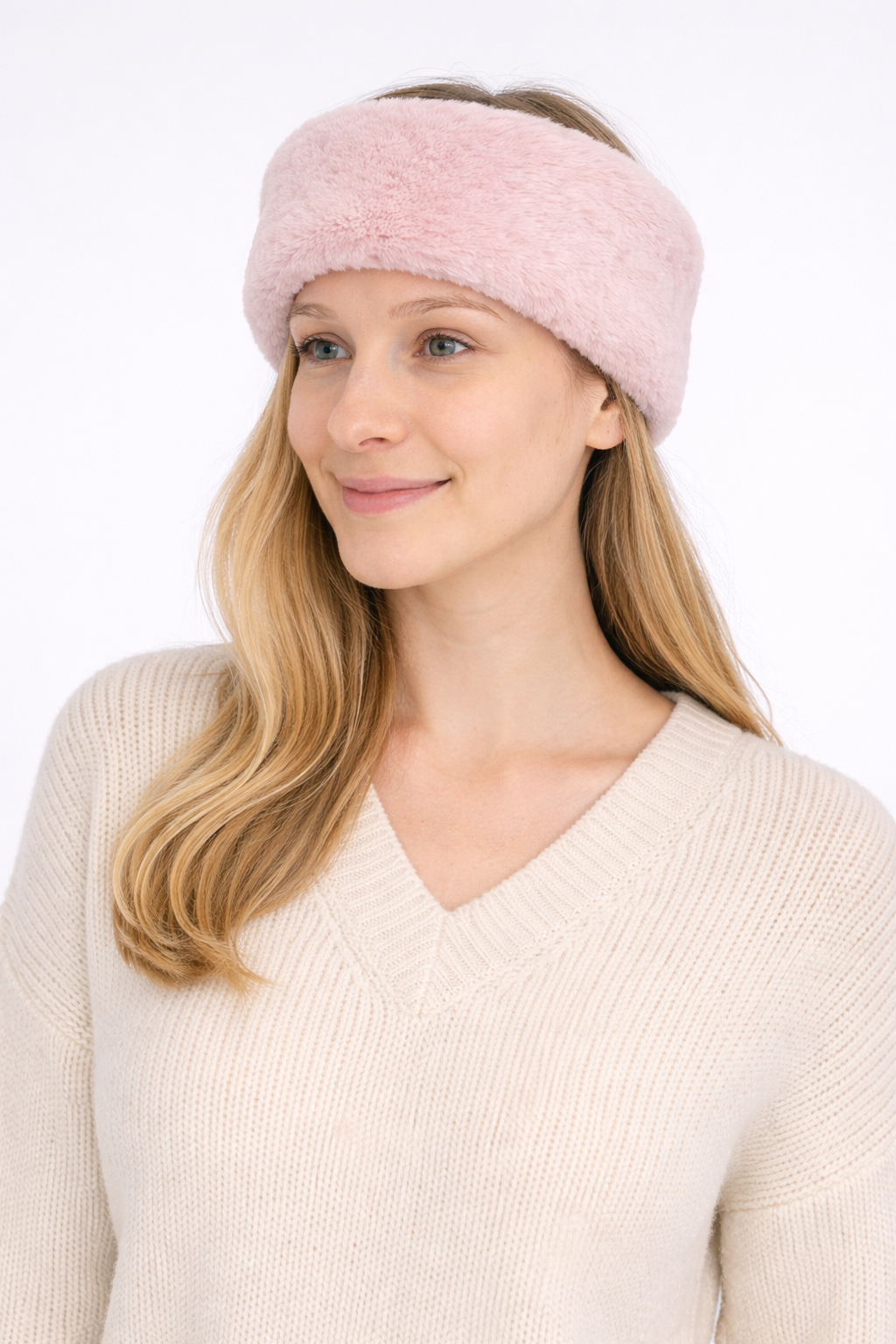 Faux Rex Rabbit Fur Headband/Scarf