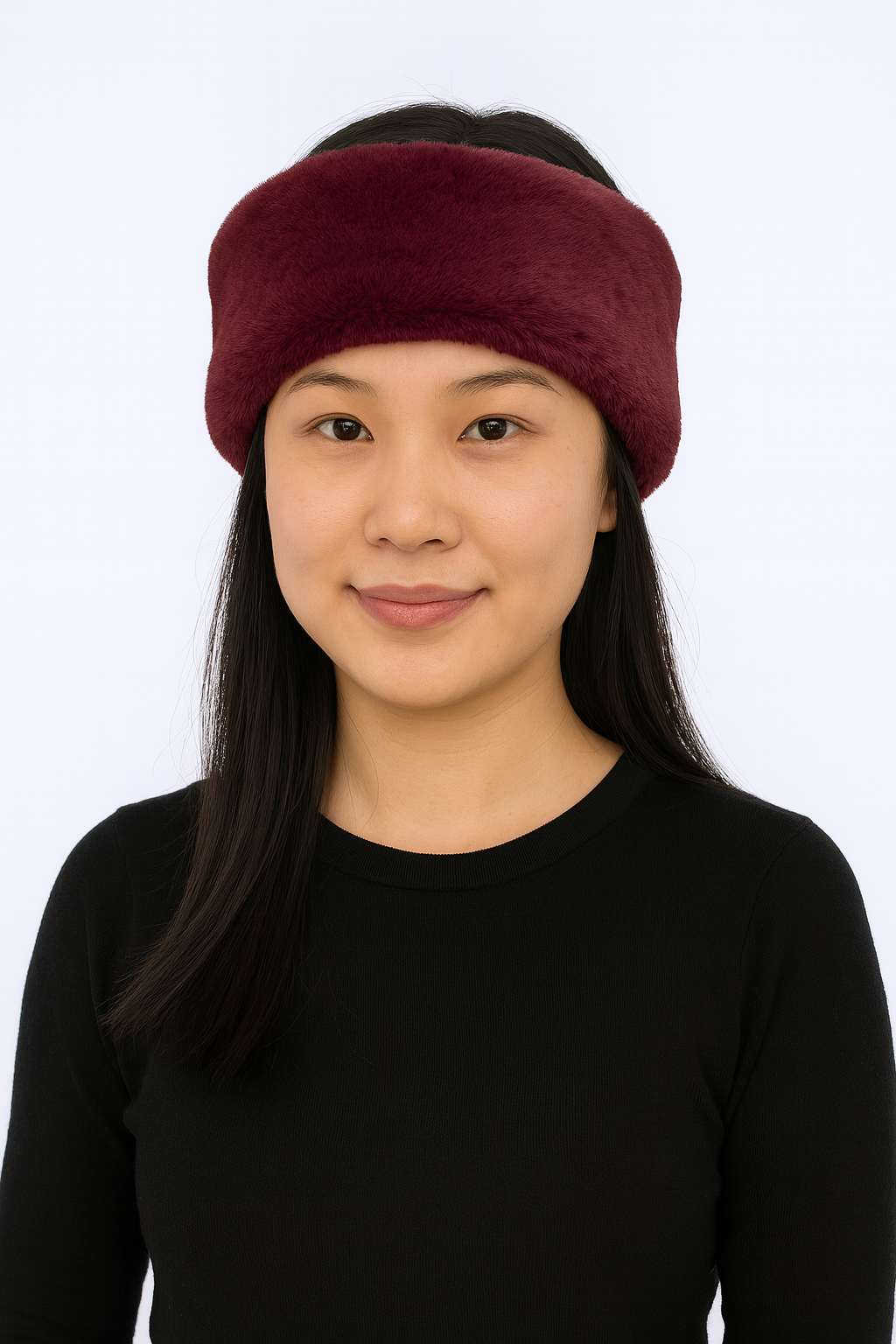 Faux Rex Rabbit Fur Headband/Scarf