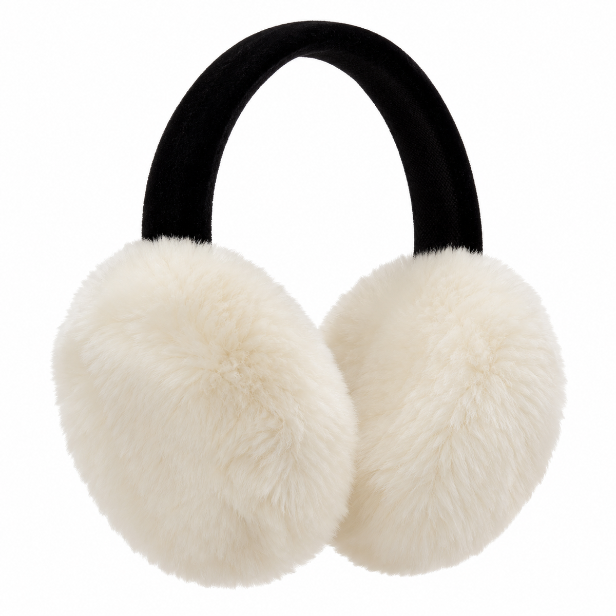 Sheepskin Earmuff with Velvet Band