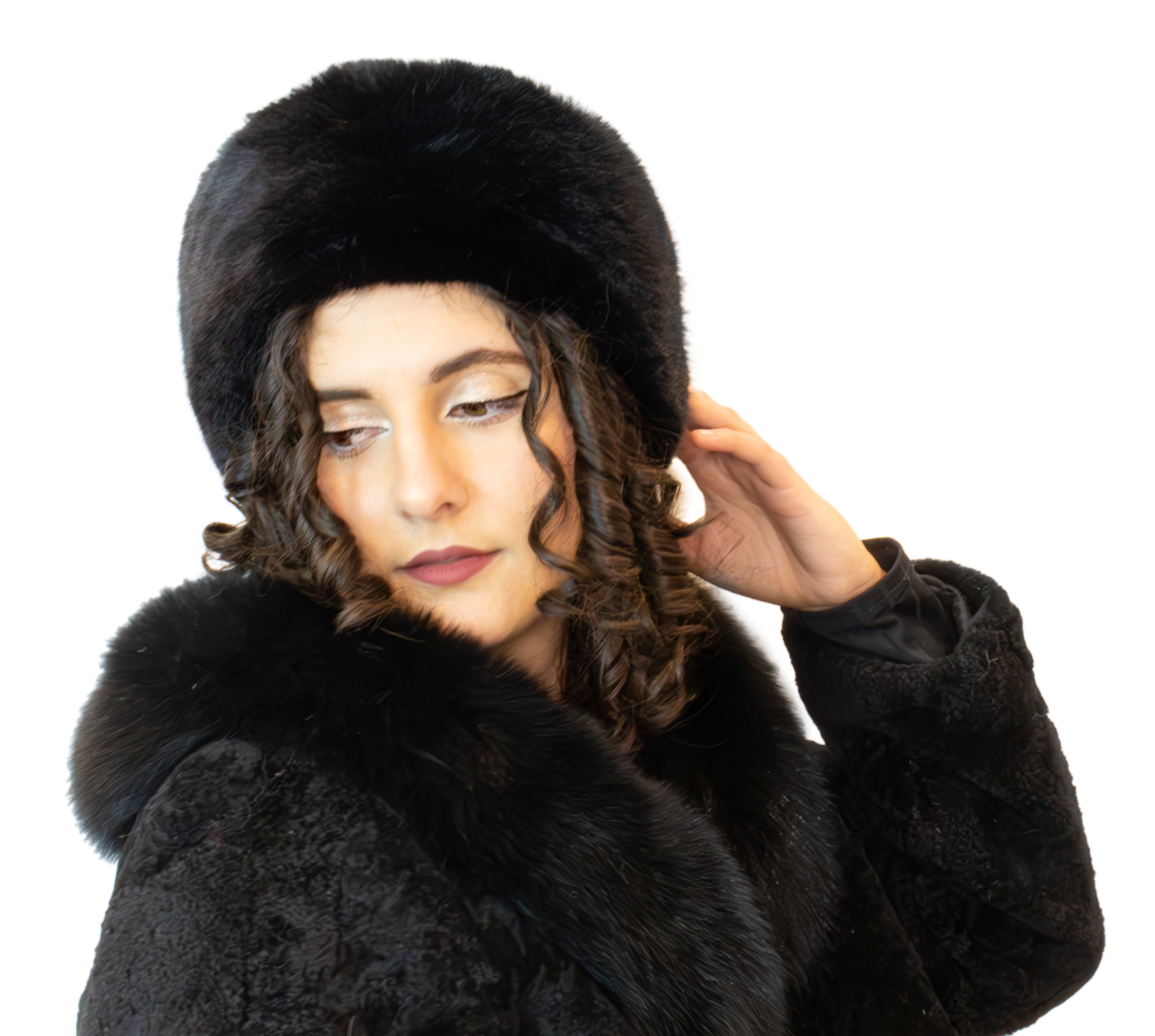 Faux Mink Headband/Scarf