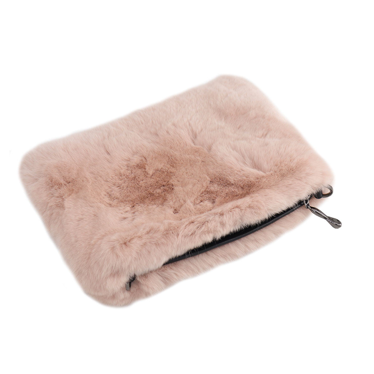 Rex Rabbit Fur Clutch