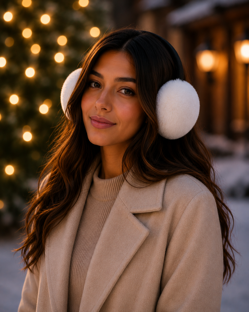 Faux Mink Fur Earmuffs