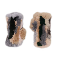 Rex Rabbit Knitted Fingerless Gloves