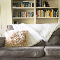 Shearling Sheepskin Pillow