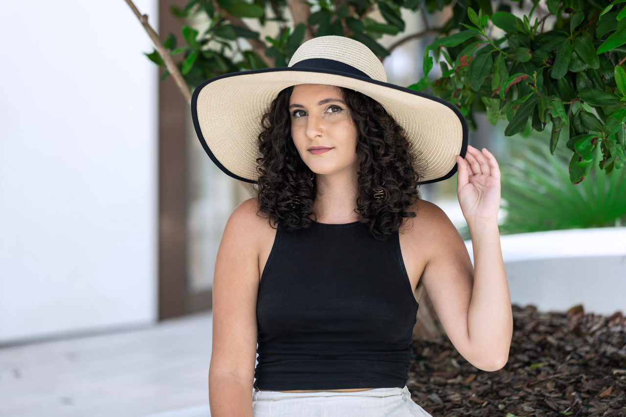 Paper Straw Sun Hat