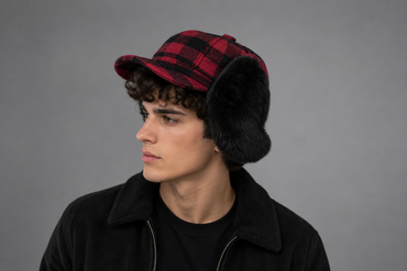 Men's Faux Shearling Fudd Hat